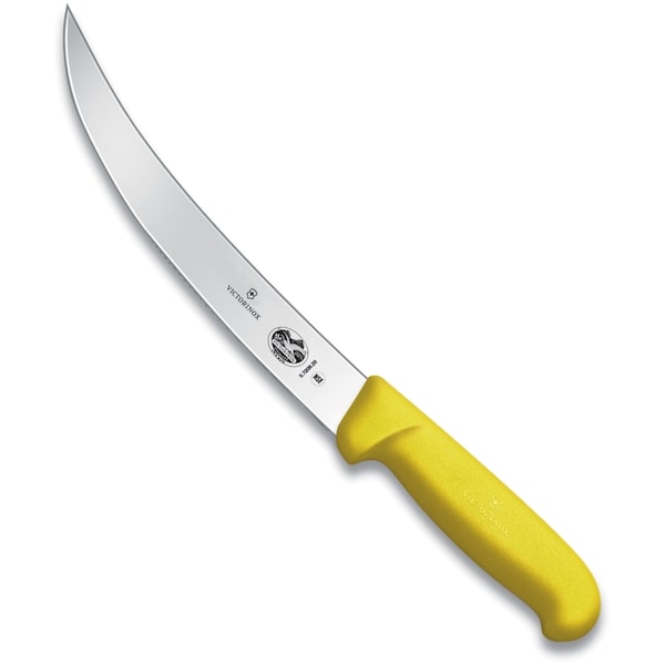 Swiss Army Brands Victorinox 42537 Kitchen Fibrox Pro - Haccp Yellow Breaking, 8In Blade VIC-5.7208.20 - main